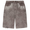 20K Diamond Jorts Brown