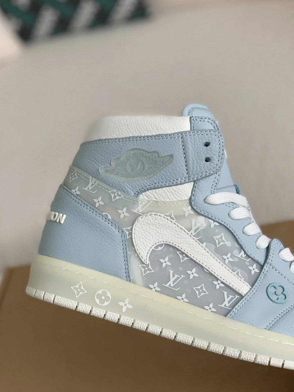 Nike Air Jordan 1 x LV Monogram Sky Edition