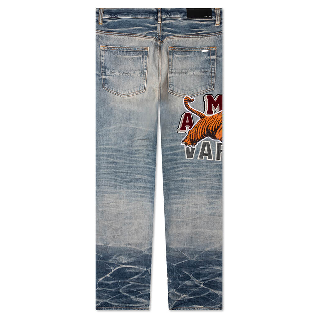 Varsity Tiger Straight Jean Vintage Indigo