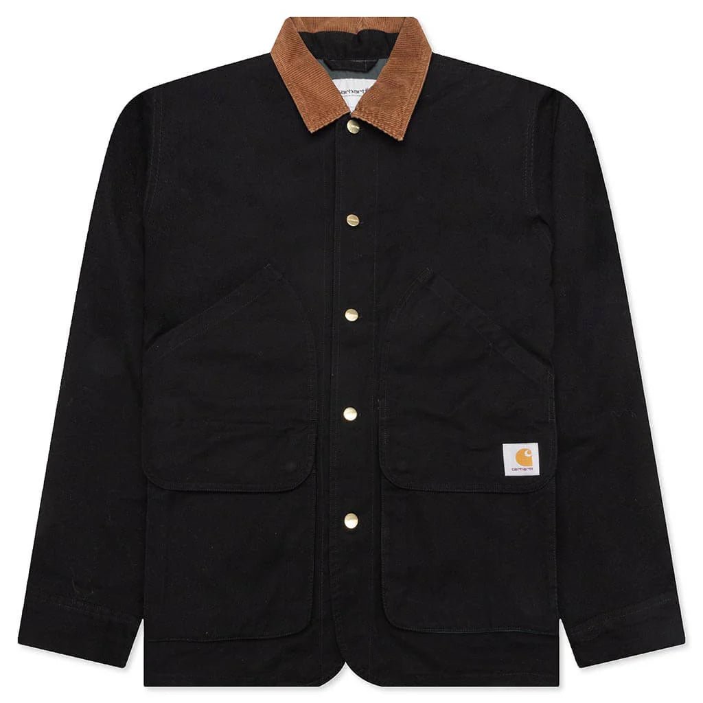 Heston Jacket Black Discovery Green