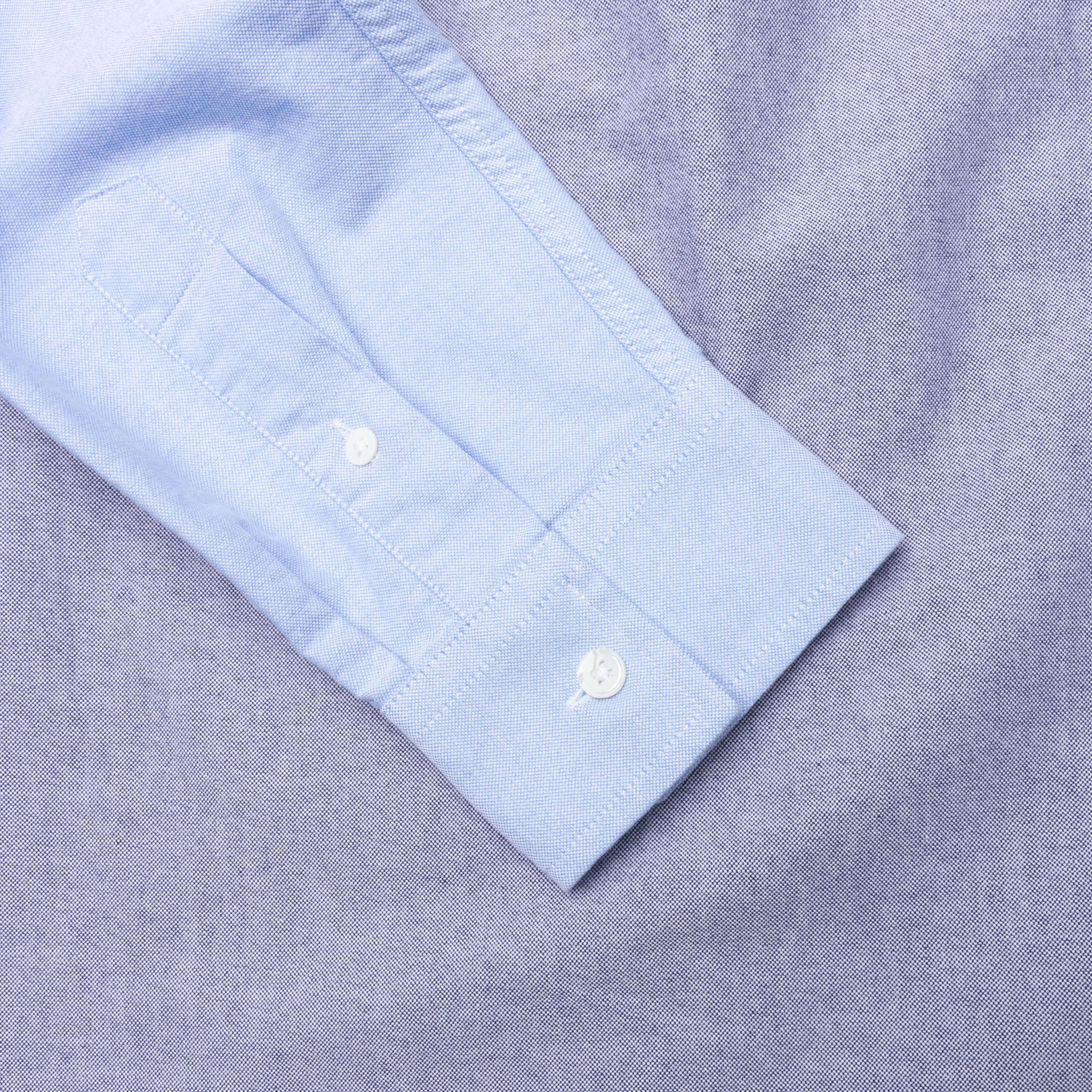 Anchor Classic Fit Patchwork Shirt Blue