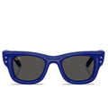 Ray Ban x AAP Rocky Wayfarer Puffer Crystal Edition Blue Strass