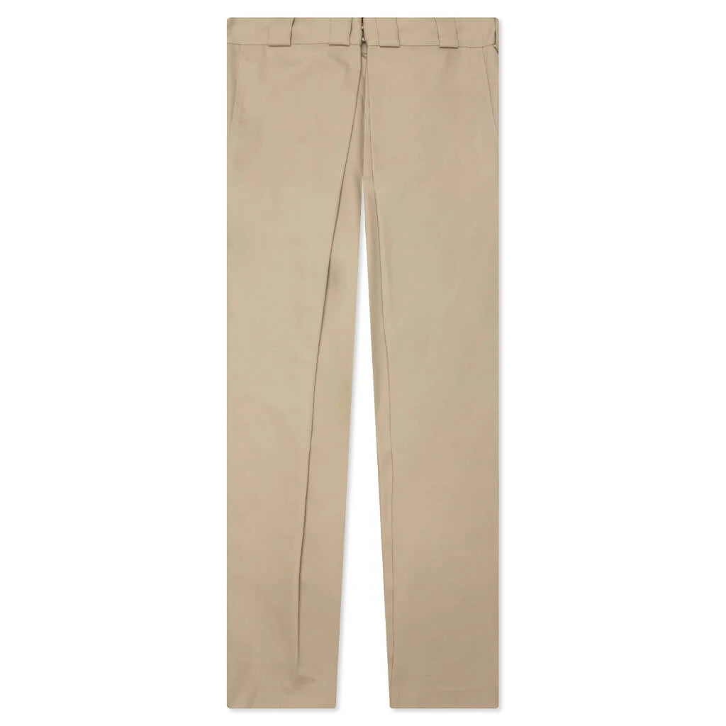 Pleated Extra Large Chino Beige