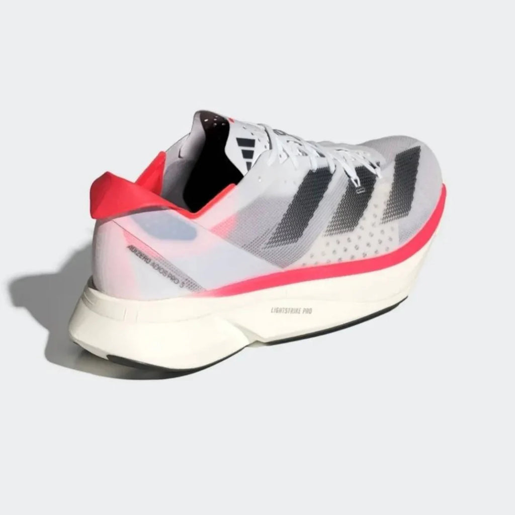 Adidas Adizero Adios Pro 3 Branco Vermelho Solar
