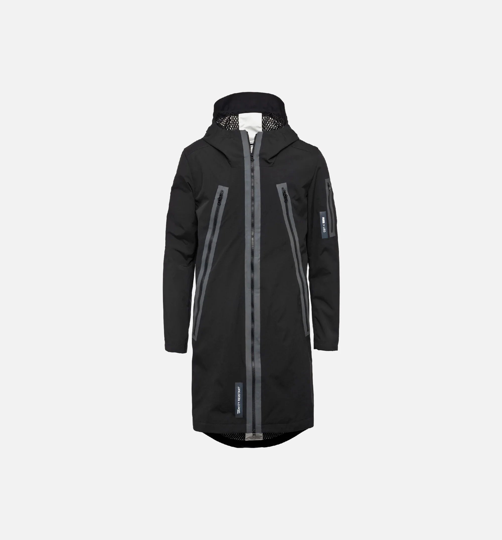 Puma X UEG Parka Jacket Mens Puma Black