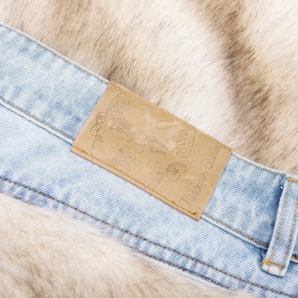 Fur Shorts Cream