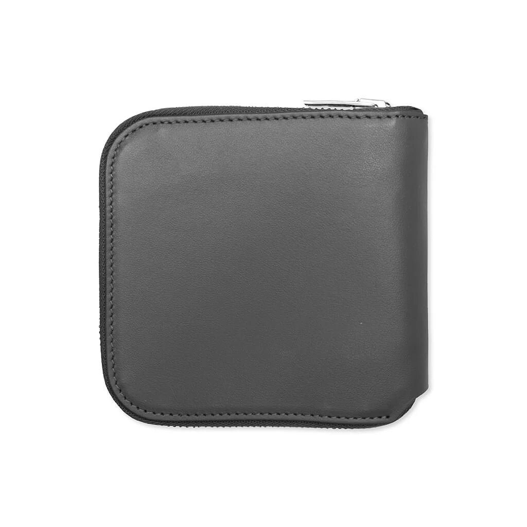 Zipped Wallet Dark Grey