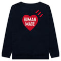 Heart Knit Sweater Navy