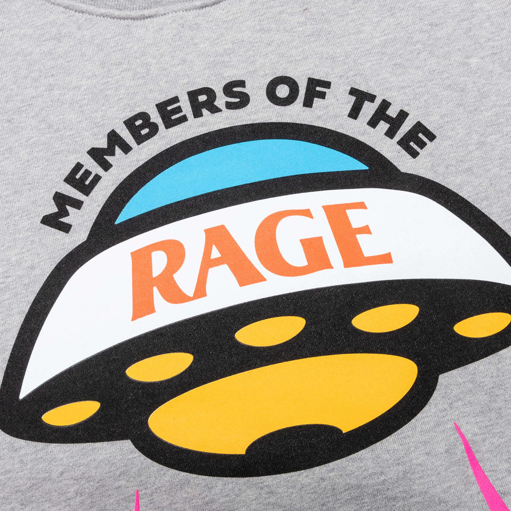 Oversized Planet Crewneck Heather Grey