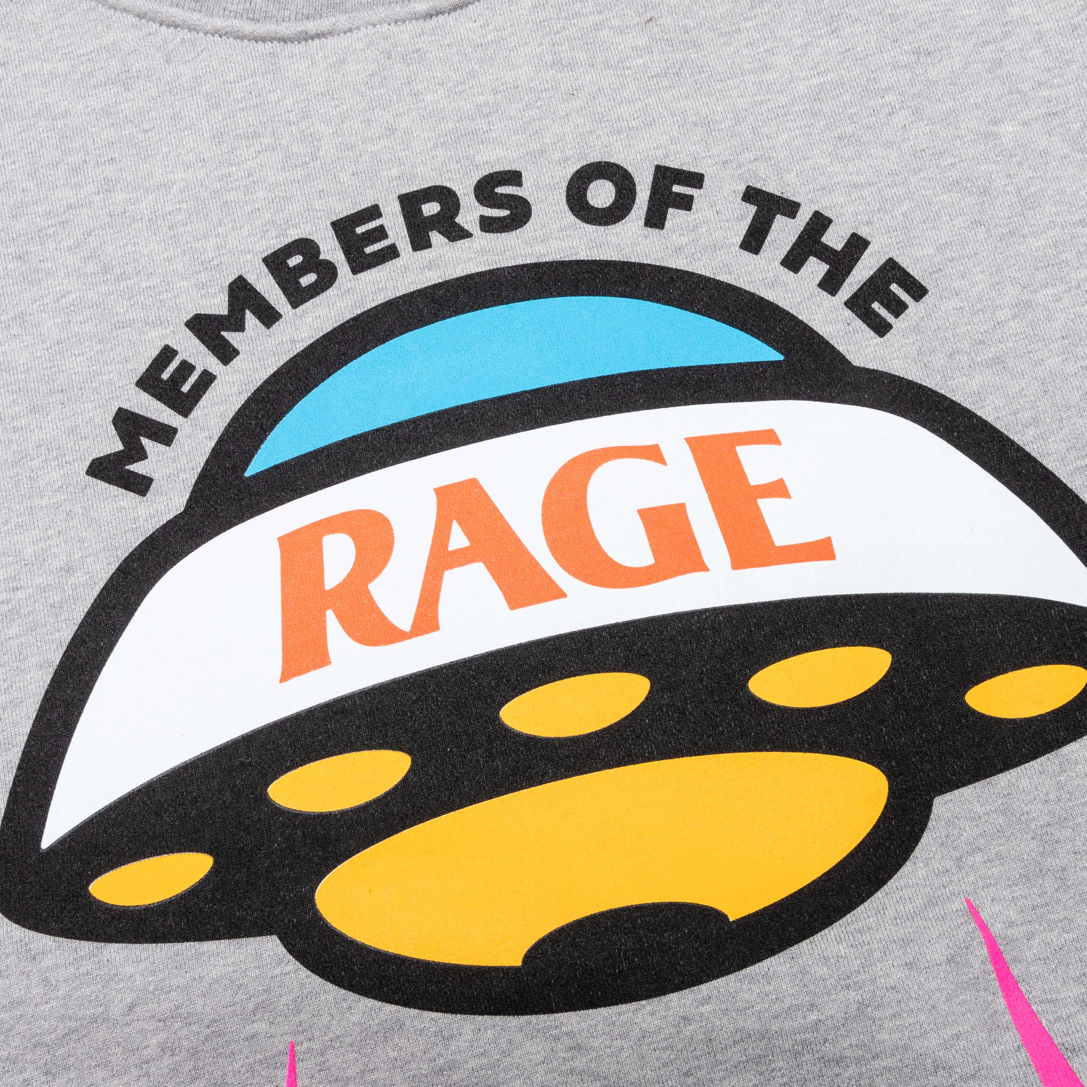 Oversized Planet Crewneck Heather Grey