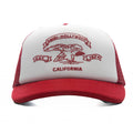 Amiri Eagle Trucker Hat Red Rose