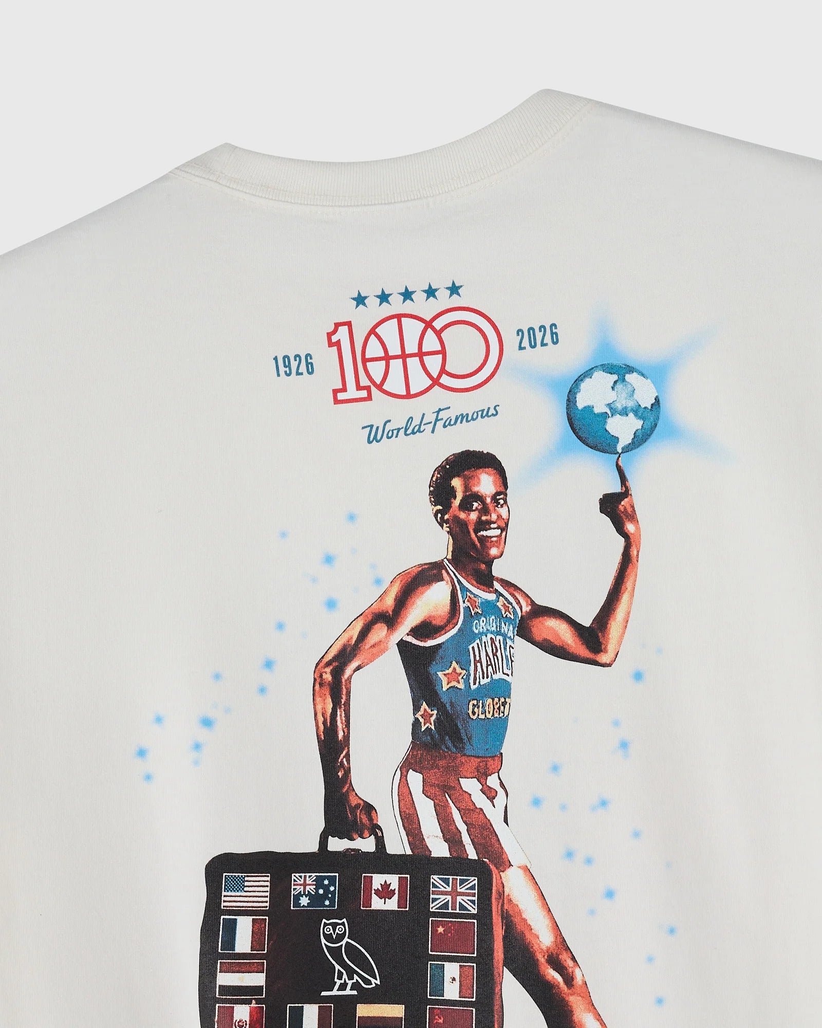 Harlem Globetrotters Tee Off White