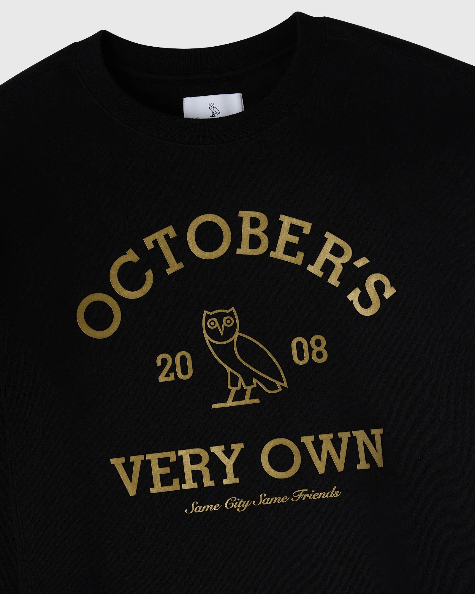 Collegiate Crewneck Black