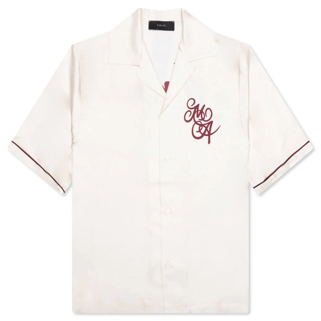MA Swirl Bowling Shirt Alabaster