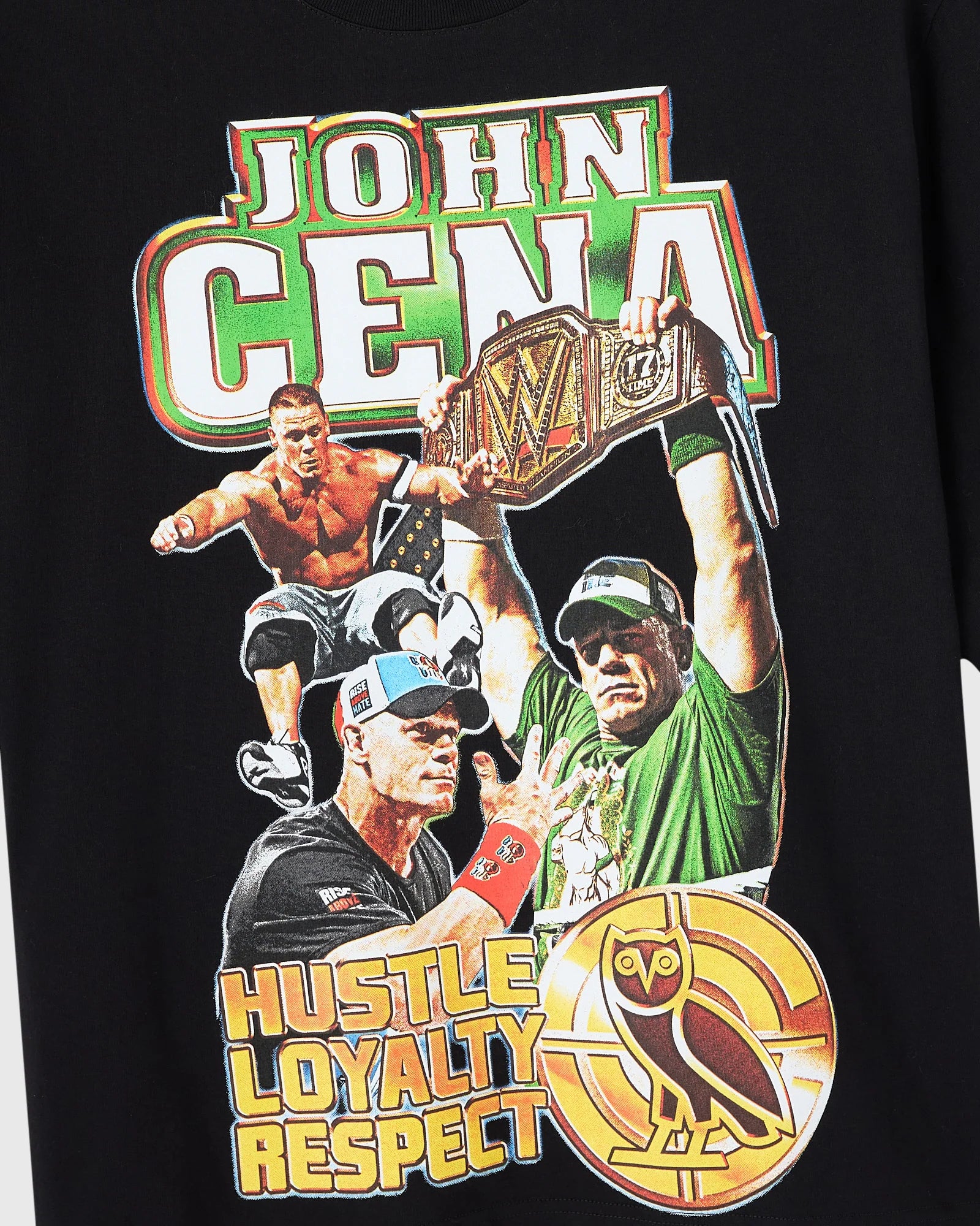 WWE John Cena Tee Black
