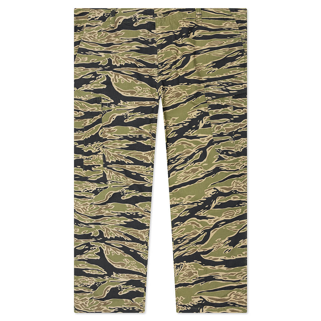 Tiger Camo 6 Pocket Trousers Olive
