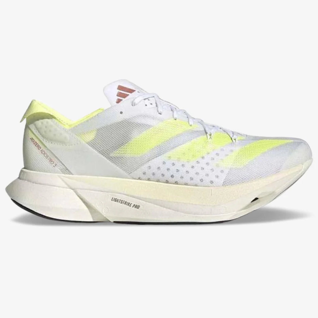 Adidas Adizero Adios Pro 3 Branco Verde Neon