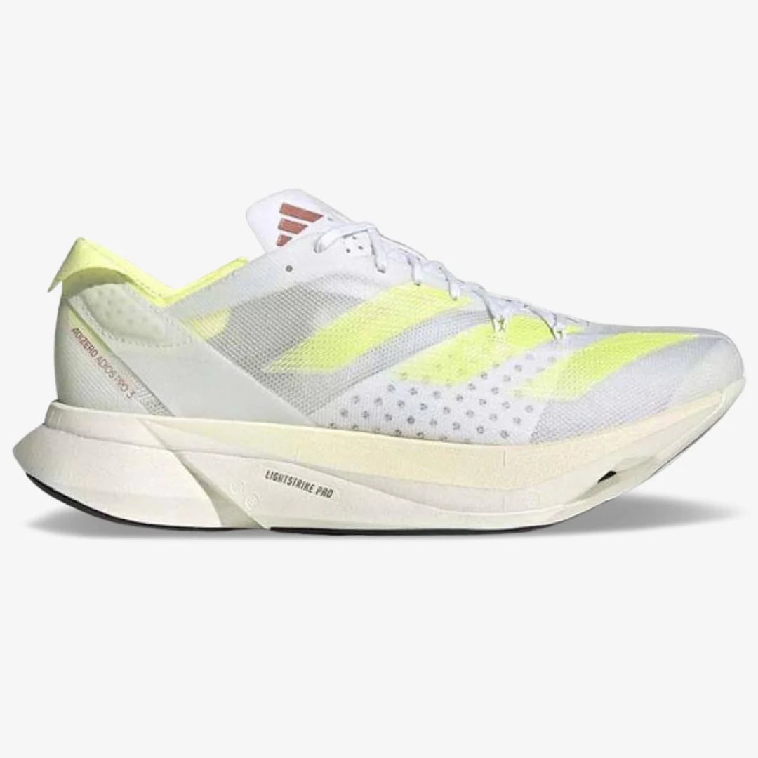 Adidas Adizero Adios Pro 3 Branco Verde Neon