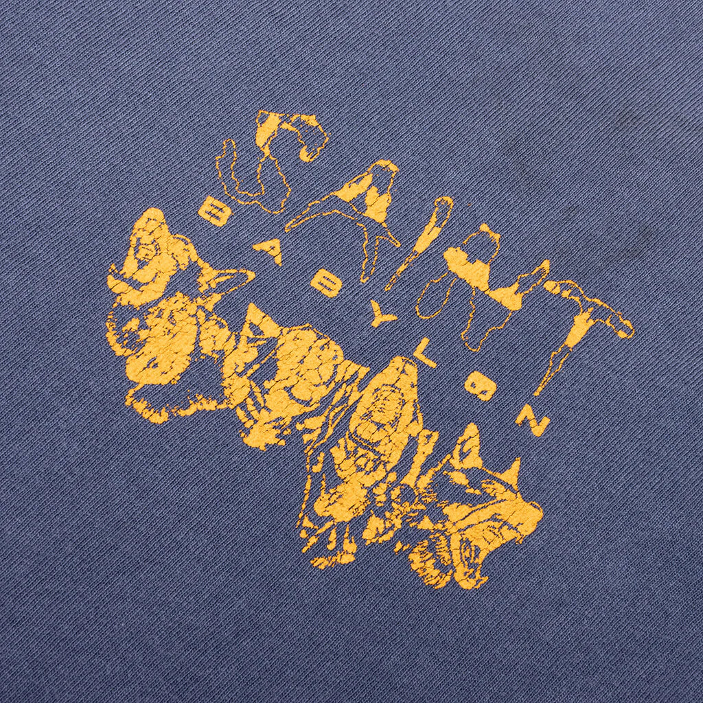 Saint M6 x Babylon Bleed L S Tee Navy