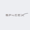 SPACEX CAR EMBLEM