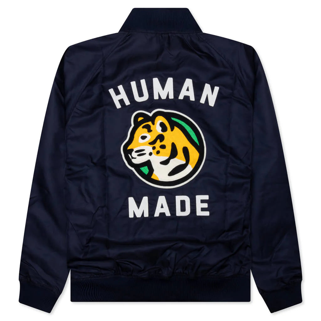 Nylon Stadium Jacket Navy