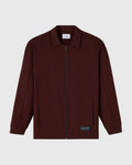 Double Knit Script Overshirt
