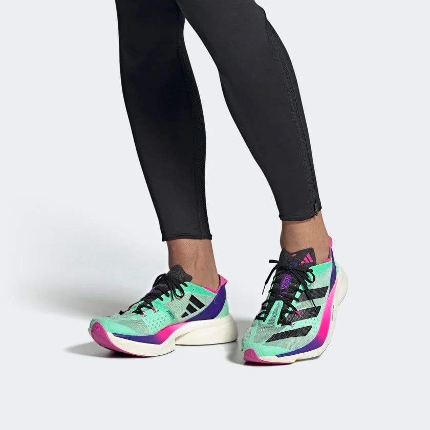 Adidas Adizero Adios Pro 3 Verde Água Preto Rosa