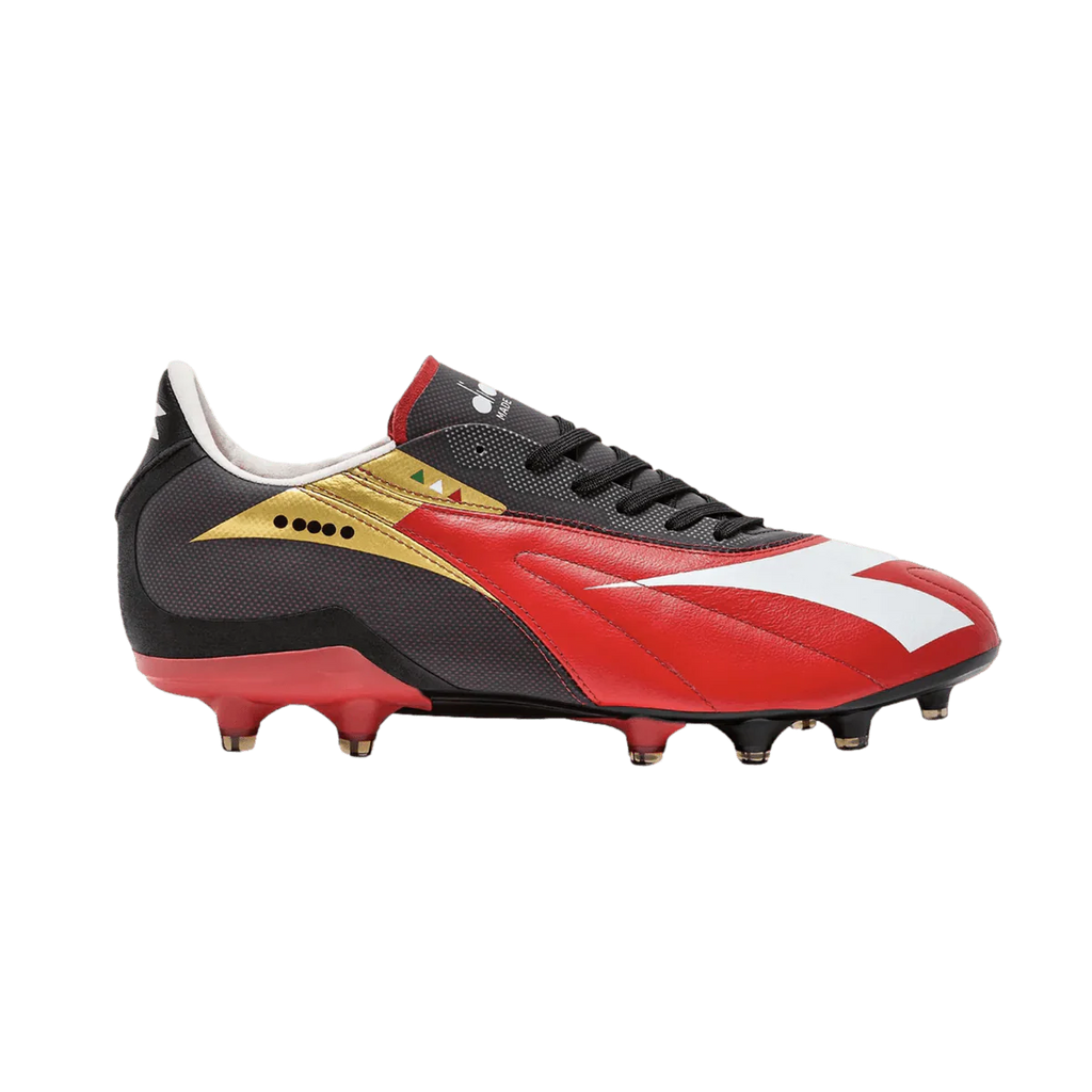 Diadora Maximus Veloce ITA SLX FG Firm Ground Boots Red White Black