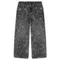 20K Zodiac Diamond Denim Pants Black