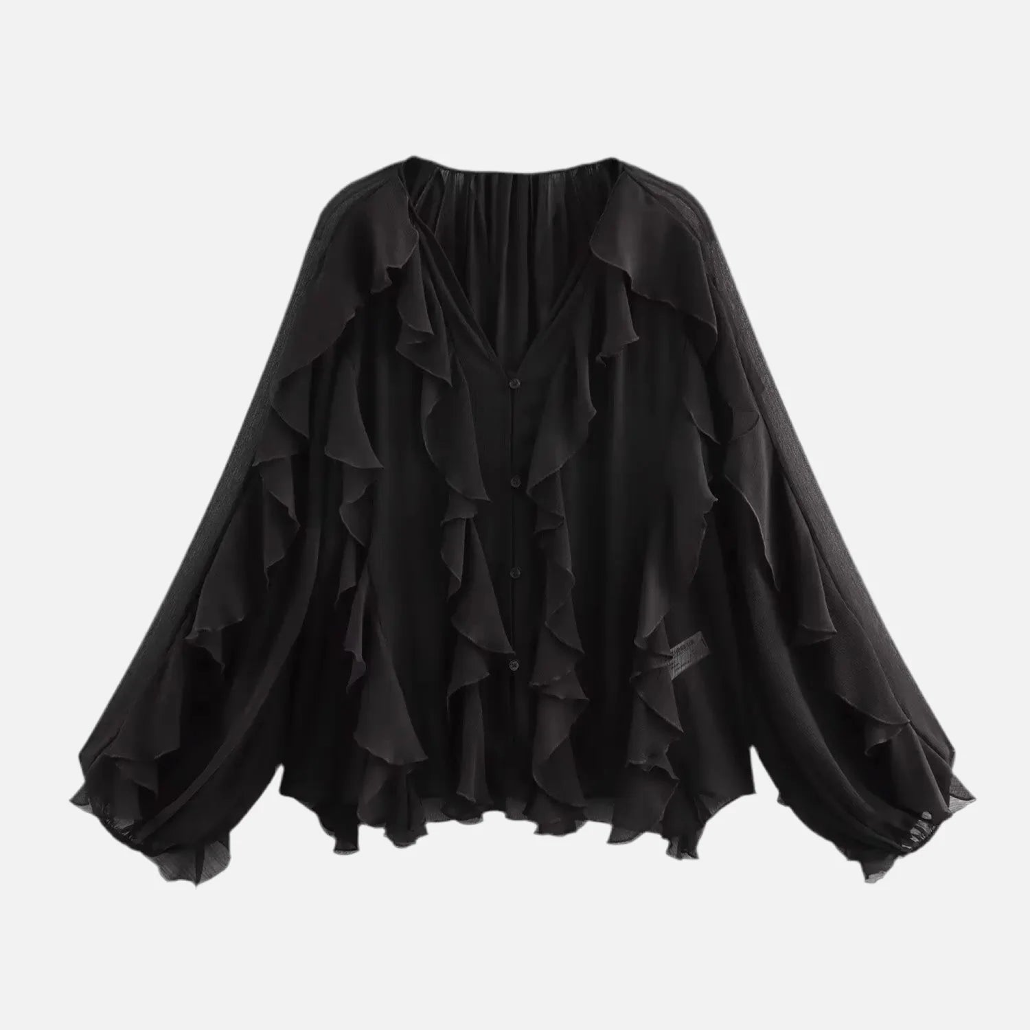 Camisa Babados Vívian