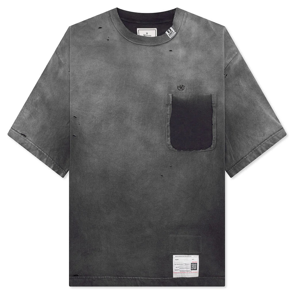 Sun Faded Tee Black