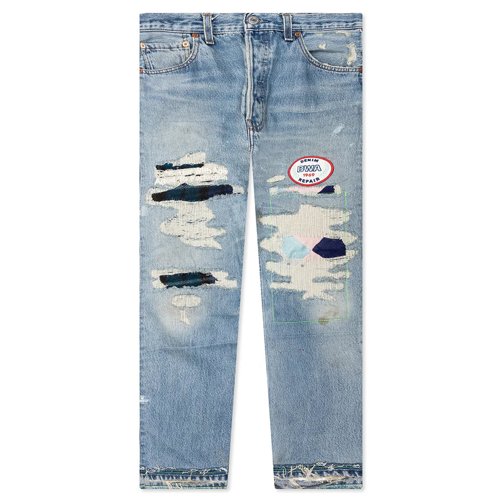 Denim Repair Pants Indigo
