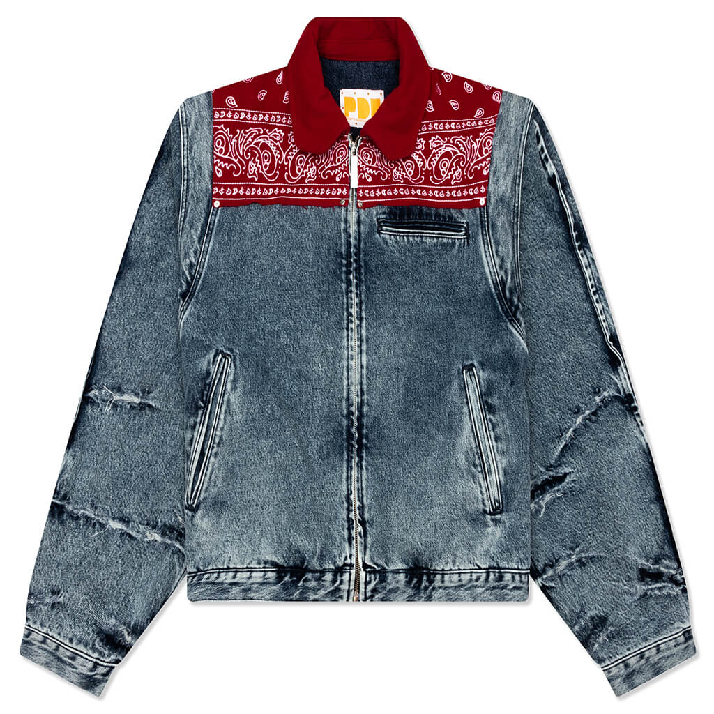Cape Jacket Washed Blue