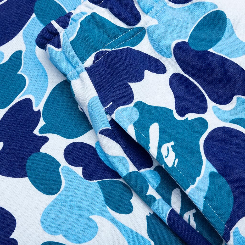 ABC Camo Shark Sweat Shorts Blue