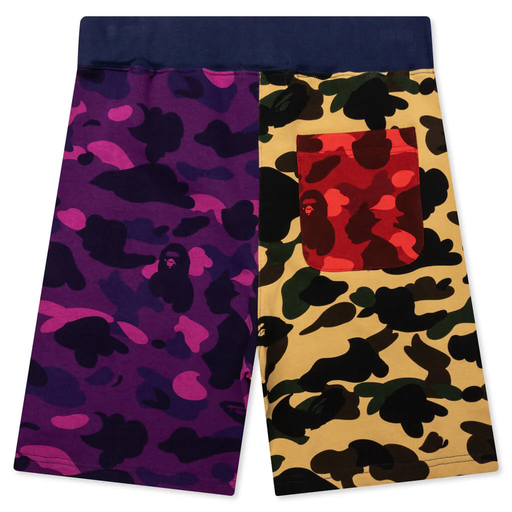 Mix Camo Crazy Sweat Shorts Multi