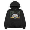 Monaco Regatta Full Zip Hoodie Vintage Black