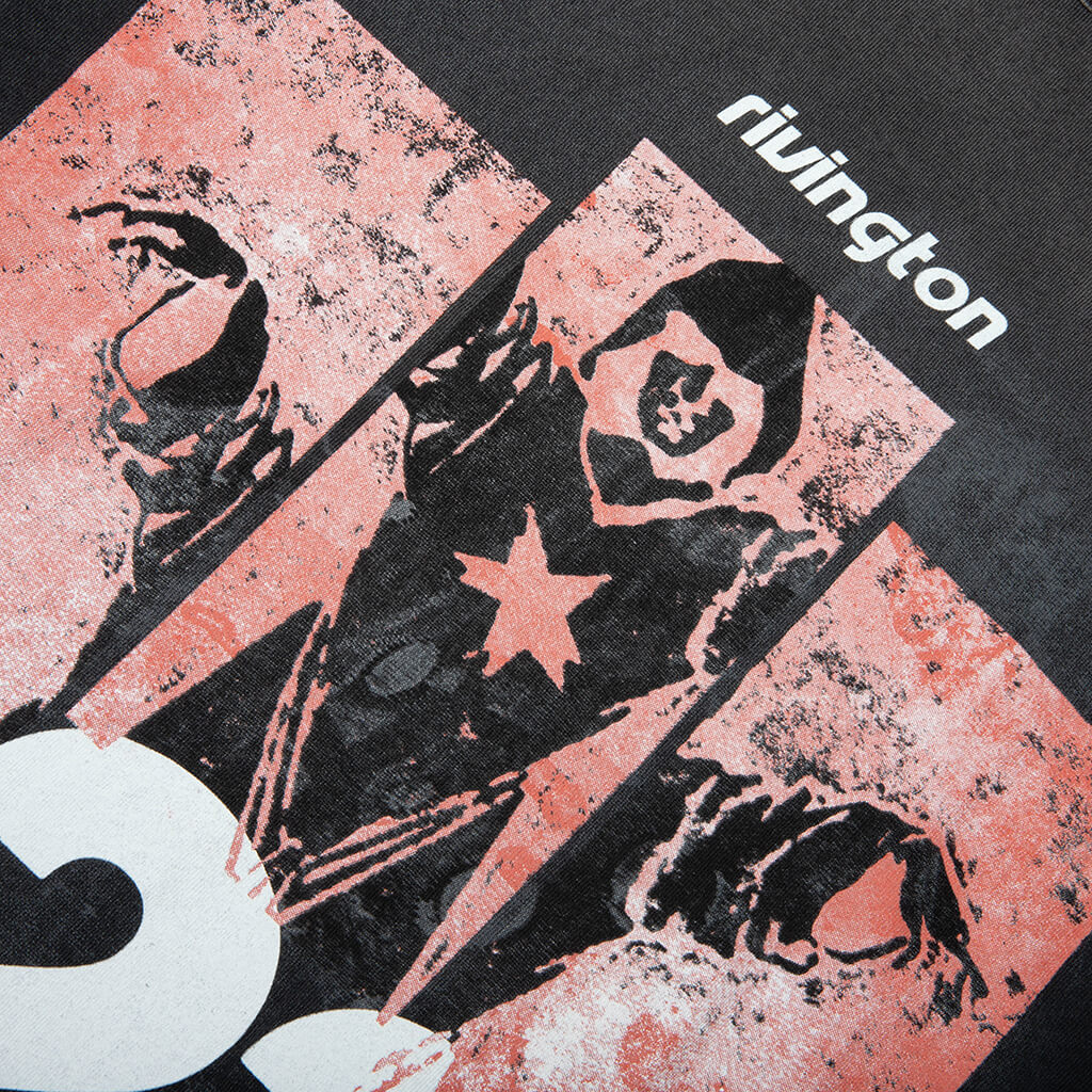 Left Out Enemy L S Tee Vintage Black
