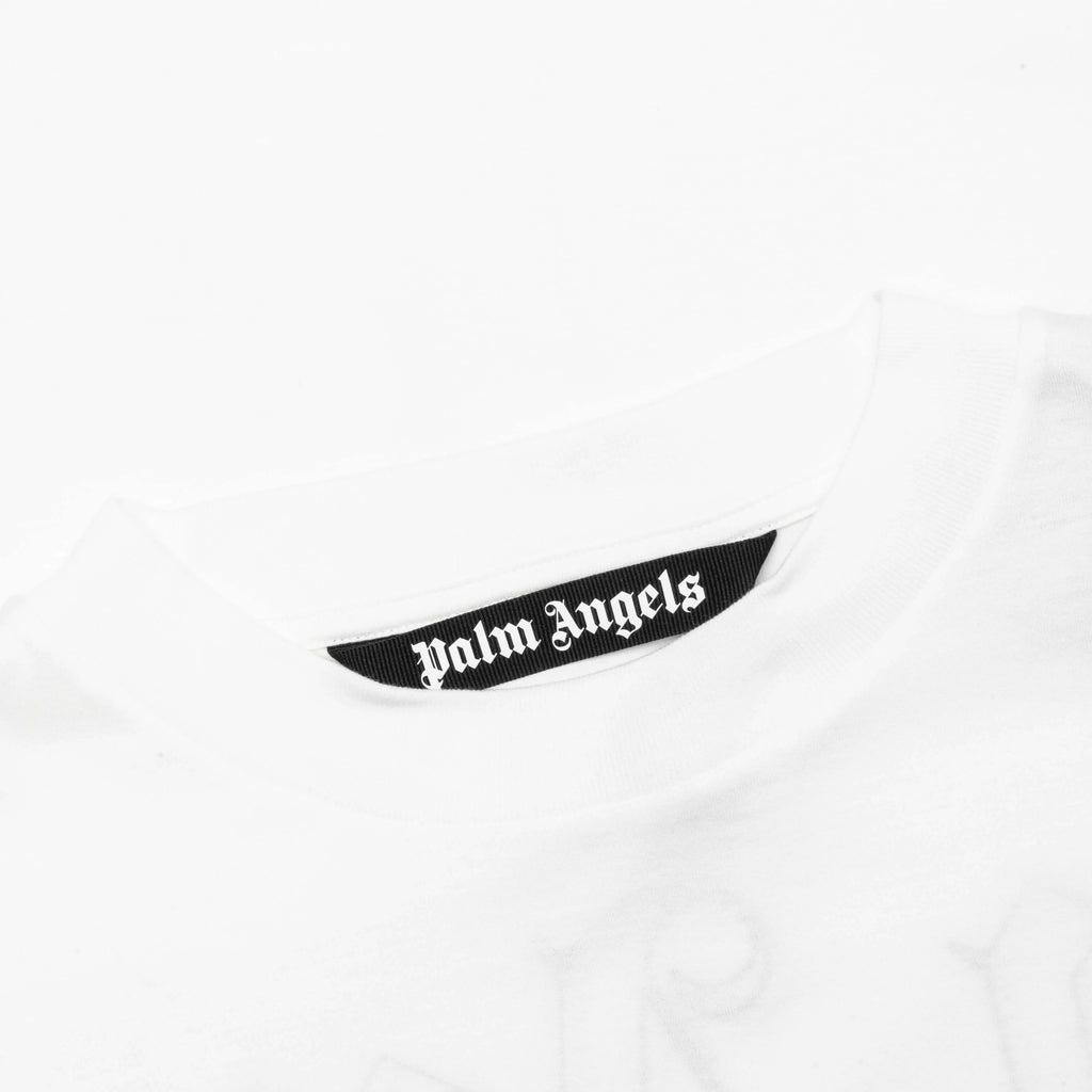 PA Monogram Over Tee Off White