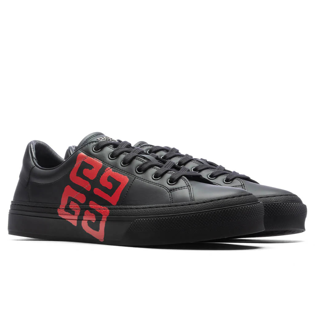 City Sport 4G Sneakers Black Dark Orange