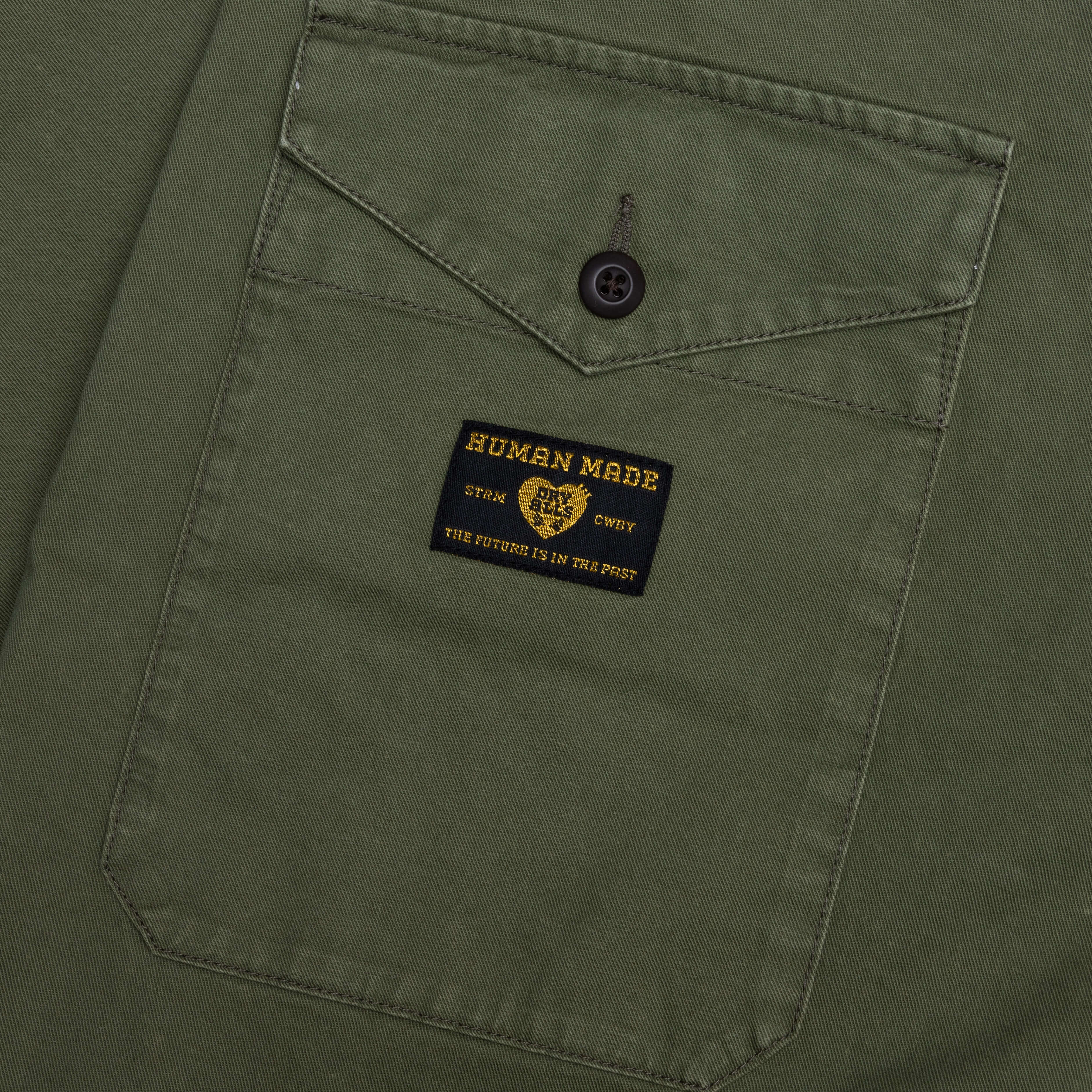 Straight Cargo Pants Olive Drab