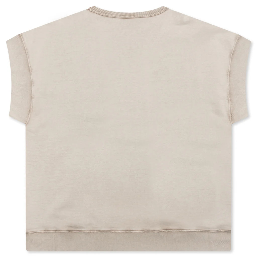 Sleeveless Sweater Beige