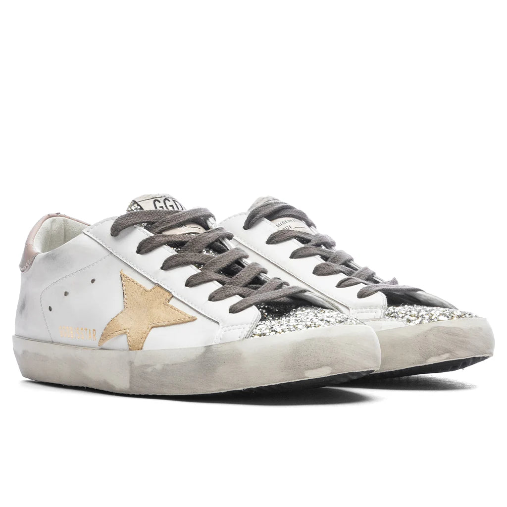 Womens Super Star White Platinum Yellow