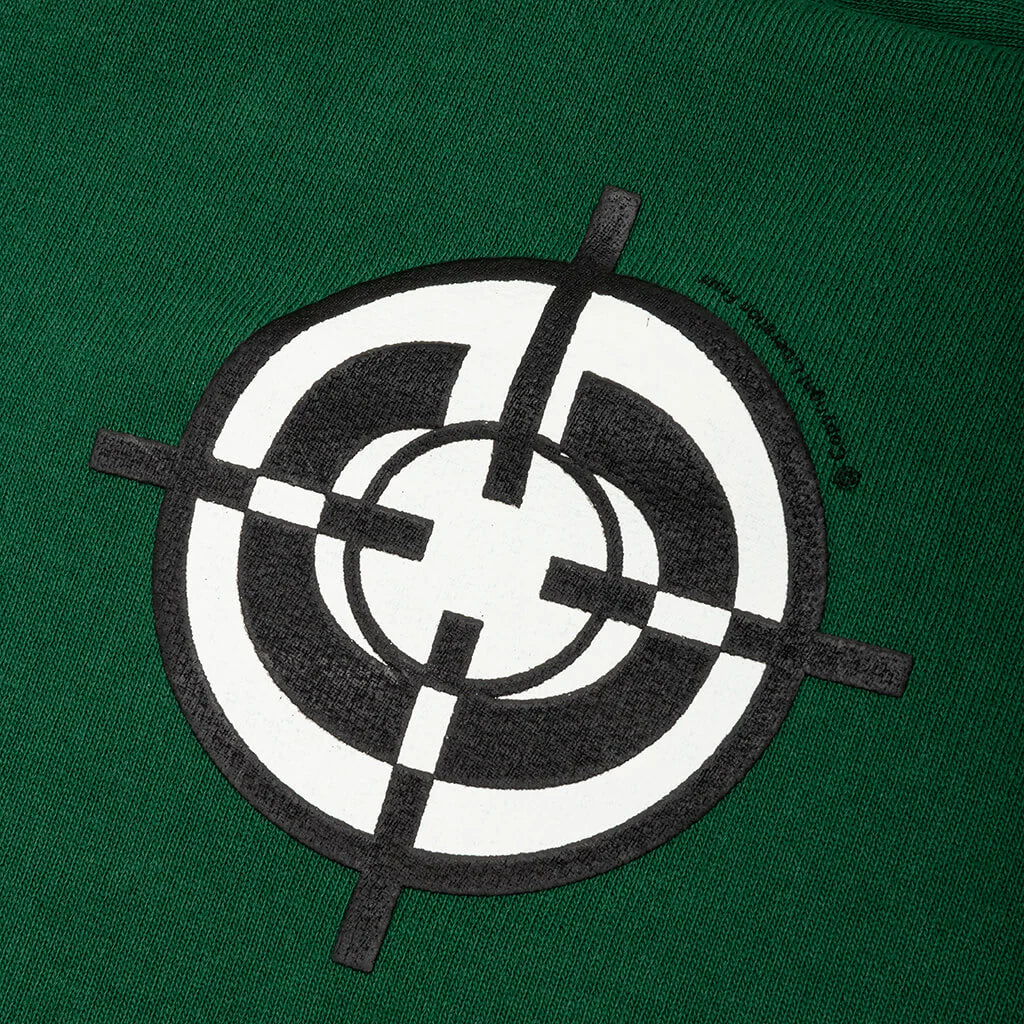 CLF Target Hoodie Green
