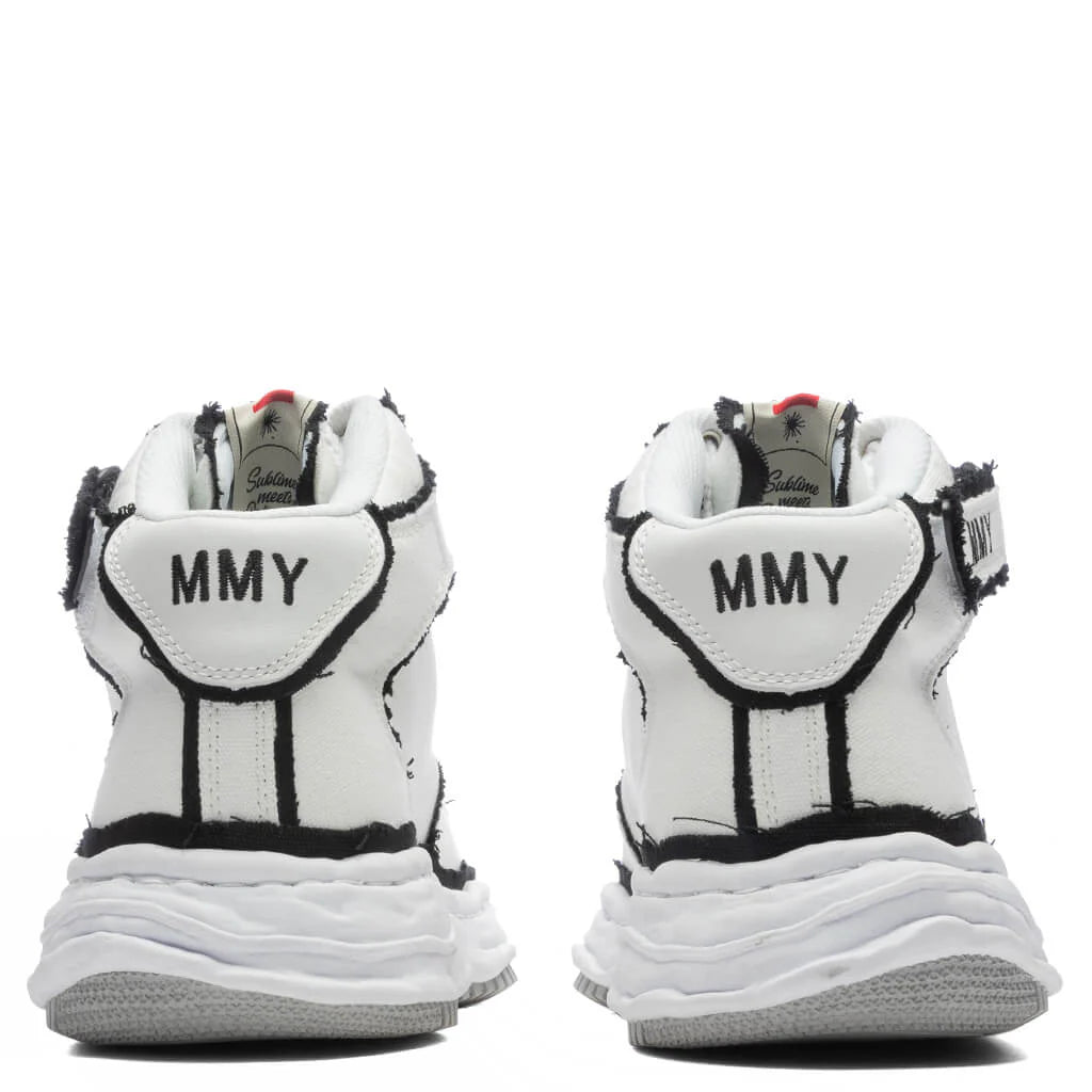 Wayne Overhanging Canvas High White