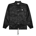 Ink Camo Coach Jacket Black