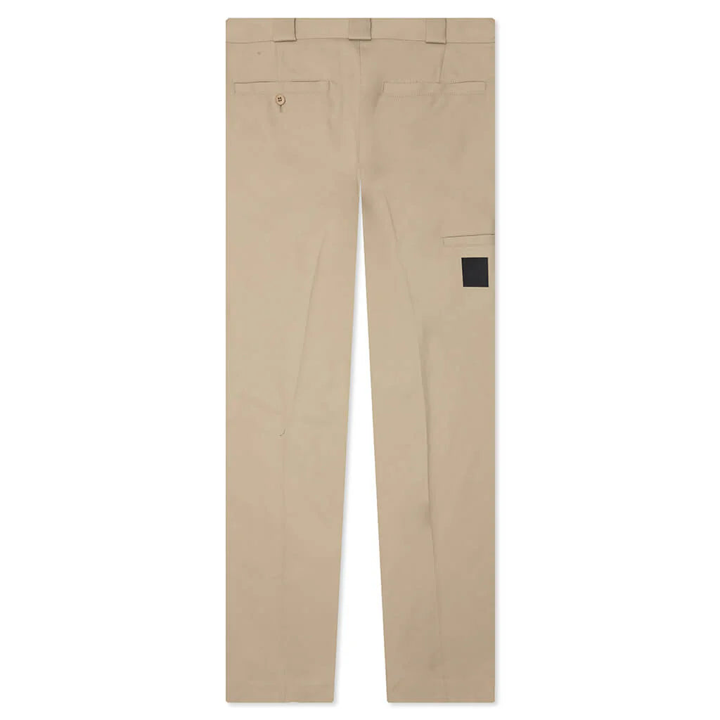 Pleated Extra Large Chino Beige
