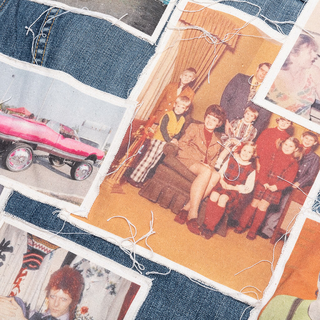Portrait Denim Jacket Multi