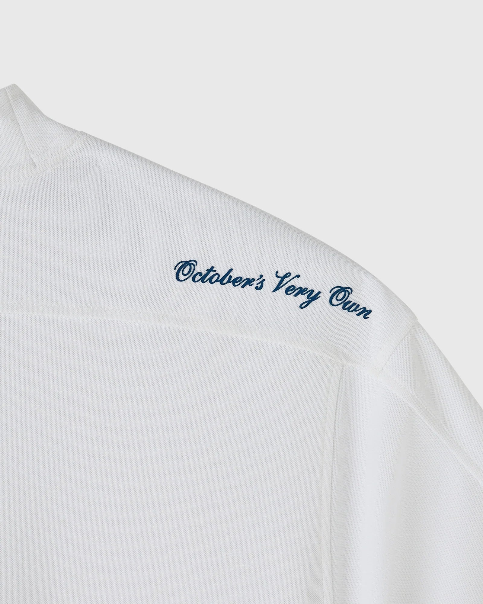 OVO Golf Mockneck Tee White