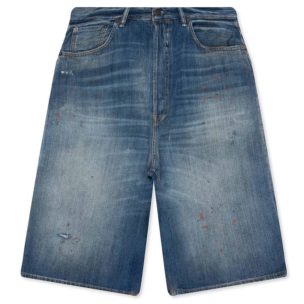 Denim Shorts Mid Blue