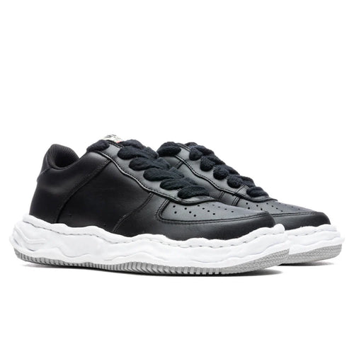 Wayne Low OG Sole Leather Sneaker Black